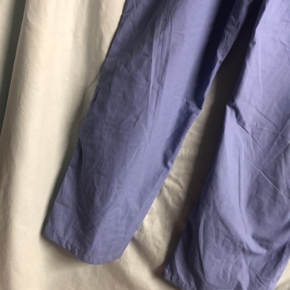 Women’s XL blue periwinkle drawstring scrub pants one pocket nwot - Picture 9 of 10